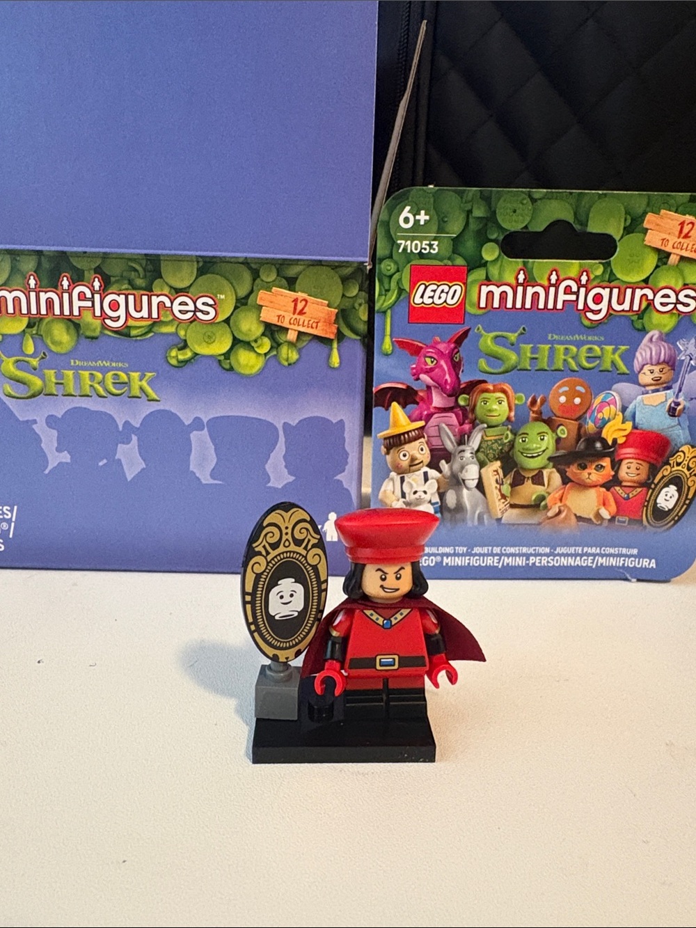 LEGO Shrek Minifigure - Lord Farquaad (Farquad) and Magic Mirror (box included)